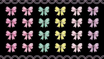 Pastel Bow #1010