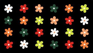 Colorful Daisy #1584