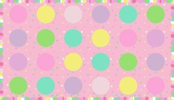 Pastel Dot Seating Rug