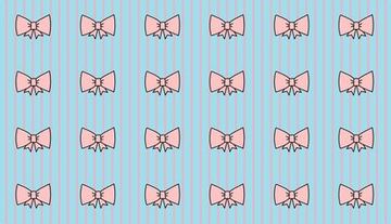 Checkered Bow Rug