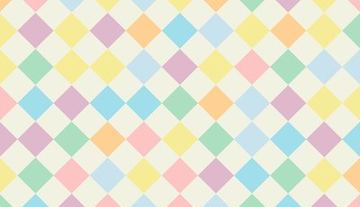 Pastel Argyle Rug