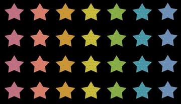 Black Stars Rug