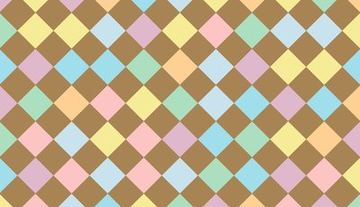 Diamond Check Rug